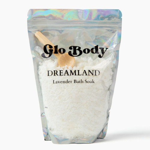Dreamland - Lavender Bath Soak with Epsom and Dead Sea Salt and Magnesium Flakes